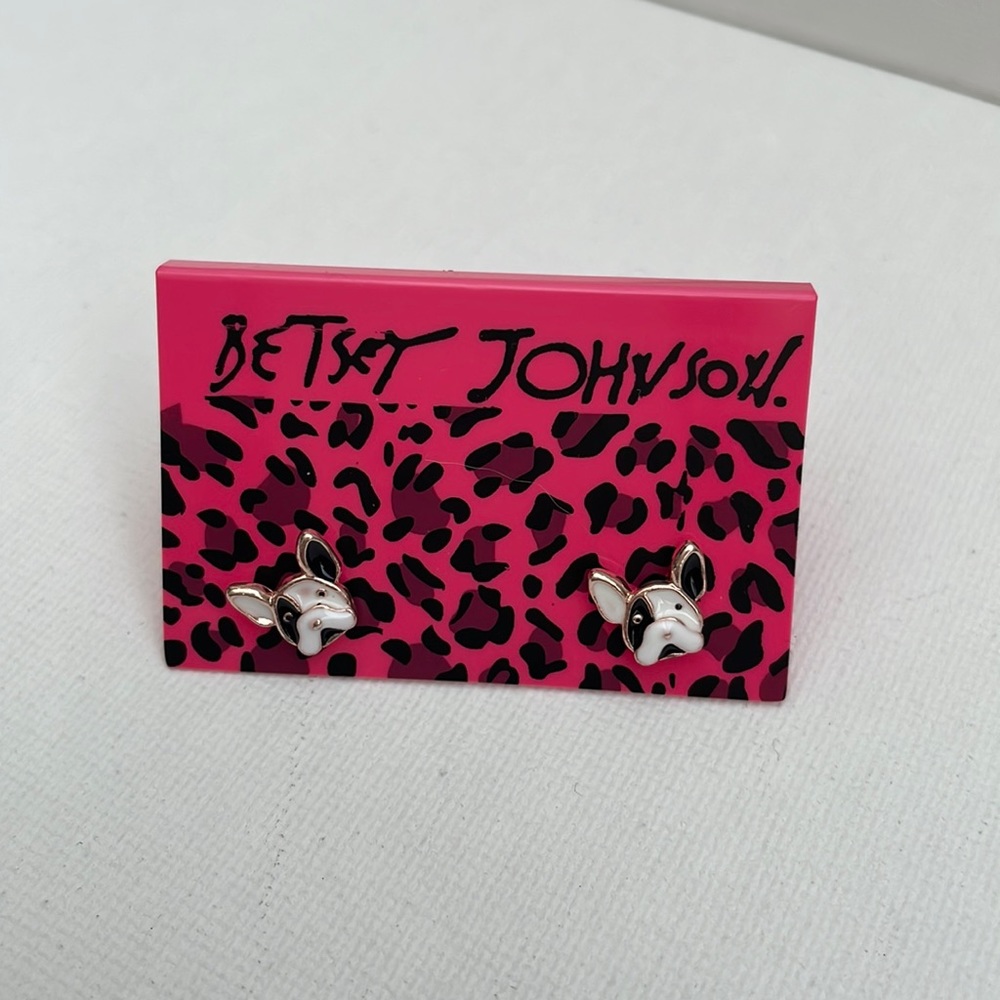 COPY - Brand new! Betsey Johnson Dogs Stud Earrings